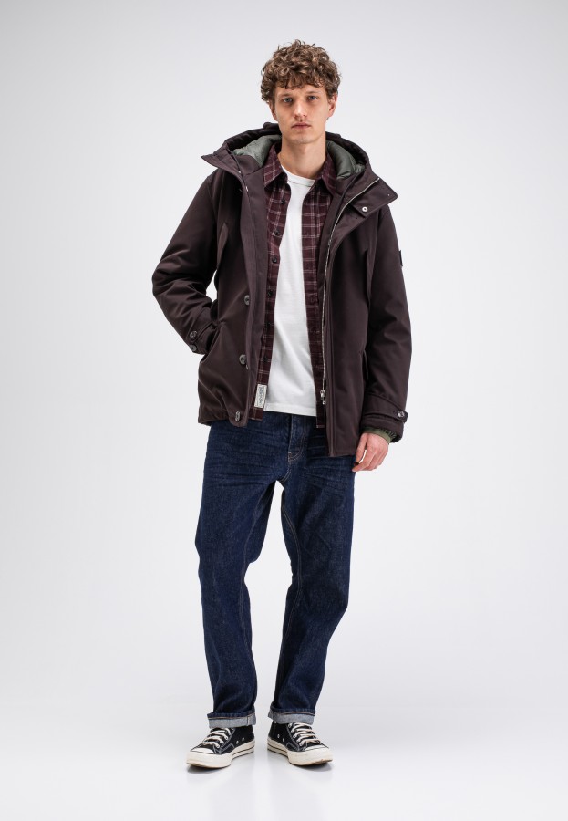 Afbeelding van Knox Jacket M2627017 Topaz Brown 694 - Heren Parka - Butcher of Blue